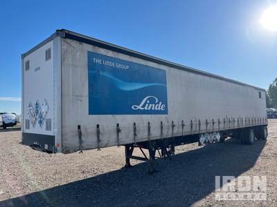 2013 Cheetah Chassis 53 ft T/A Spread Axle Remolque caja abierta