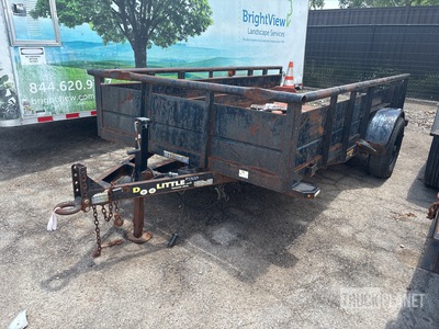 2016 Doolittle Trailer 12 ft S/A Utility Trailer