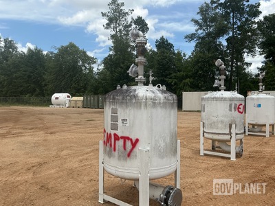 John Wood Vertical Pressure Tank
