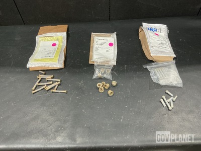 (30) Close Tolerance Bolts, (9) Self-Locking Nuts & Assorted Items