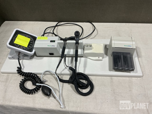 (5) Welch Allyn Wall Transformer Diagnostic Stations