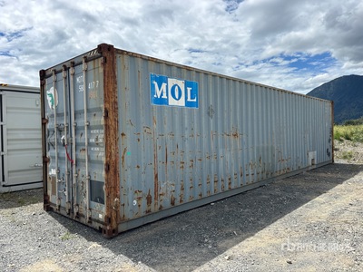 2008 40 ft High Cube Storage Container
