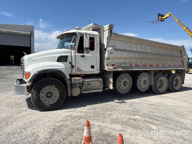 2007 Mack CV713 6x4 Quad/A Dump Truck