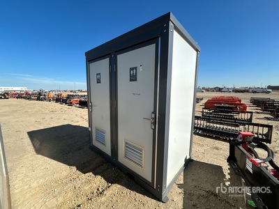 4 ft 2 in x 6 ft 9 in Skid-Mounted Portable Toilet