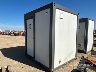 6 ft 3 in x 7 ft 1 in Portable Washroom Shower