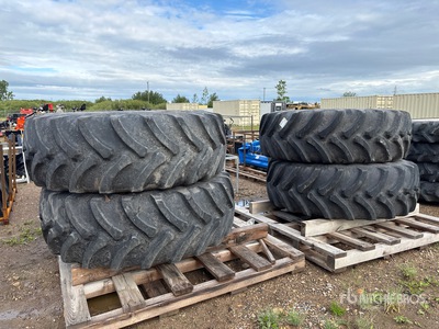 Quantity of (4) 600/65R38 Tires