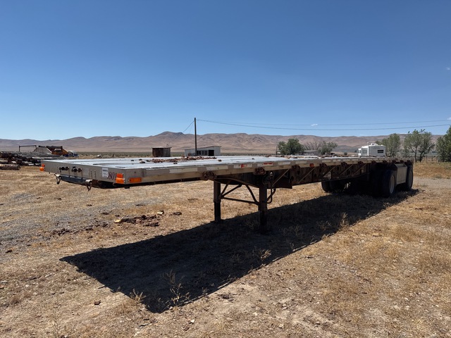 2001 Transcraft 48 ft Flatbed Trailer