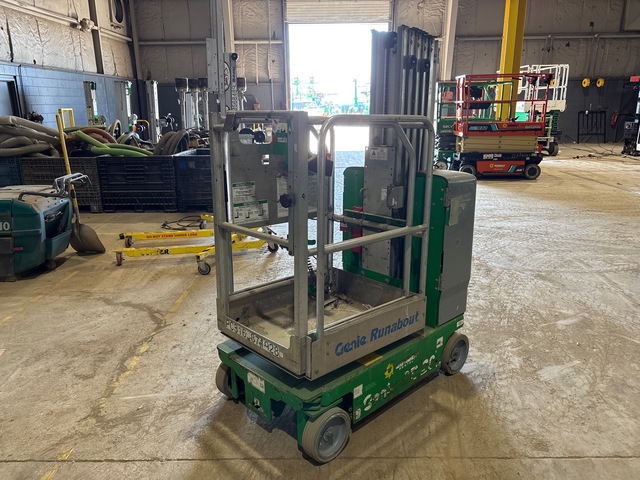 2016 Genie GR-20 Vertical Mast Lift 2016 Genie GR-20 Vertical Mast Lift