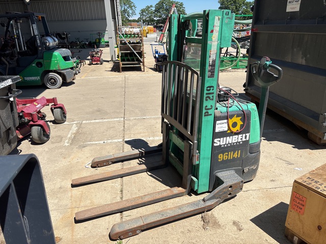 2017 Mitsubishi PWT18N 3528 lb Electric Stacker
