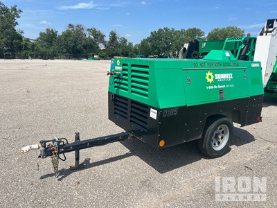 2016 Sullivan D185PDZSB 185 cfm Mobile Compresor de aire