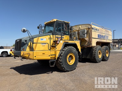 2016 Komatsu HM400-5 8700 gal  6x6 Articulated Water Truck