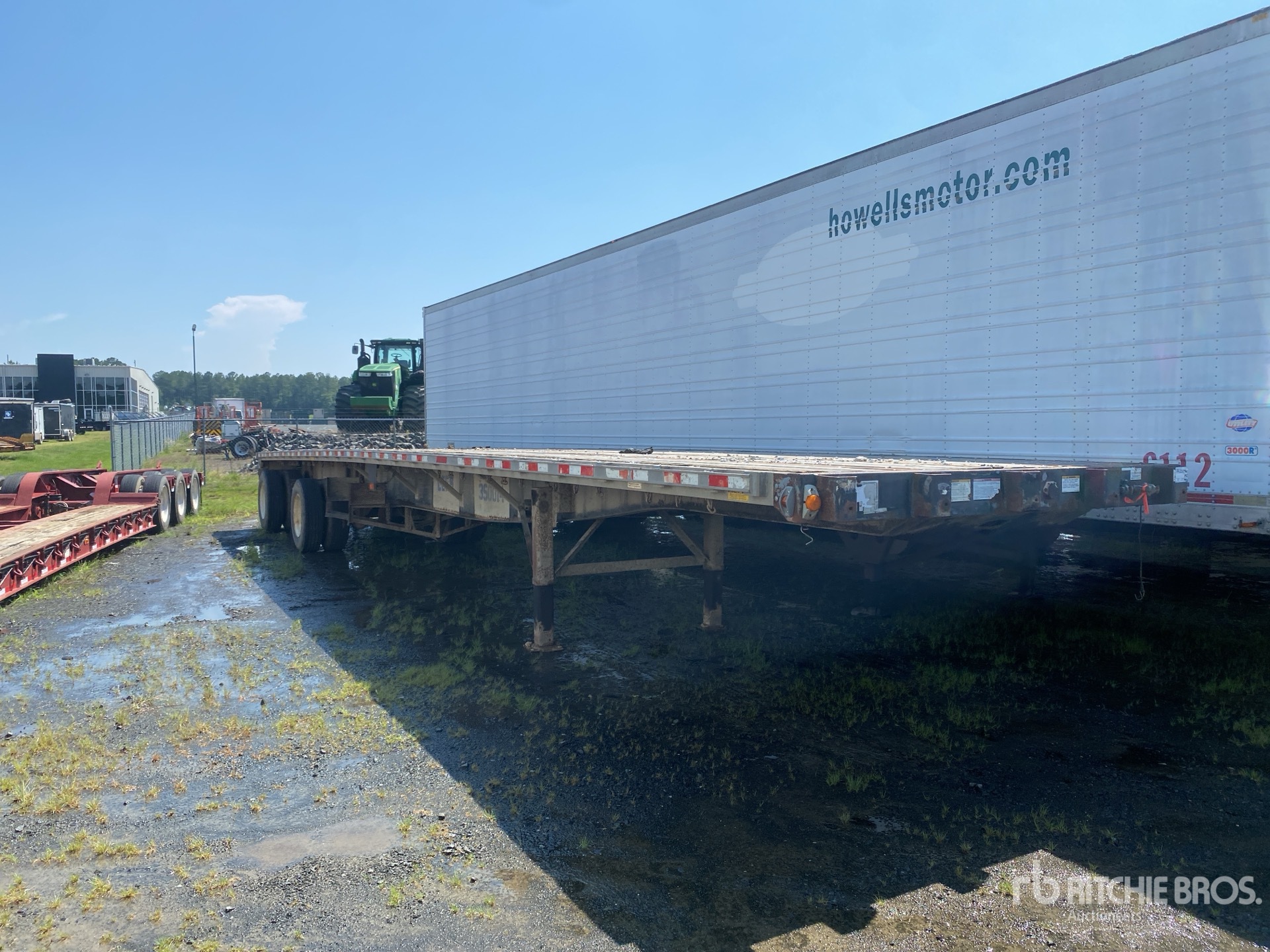 2006 Great Dane 48 ft T/A Spread Axle Flatbed Trailer