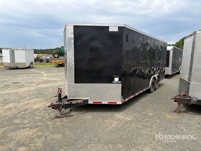 Utility 20 ft T/A Remorque fermée