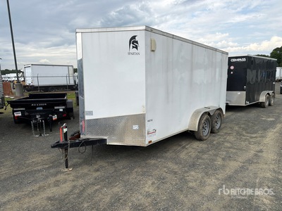 14 ft T/A Remorque fermée