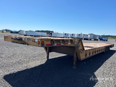 2005 Trail King 48 ft Tri/A Anhänger mit Hydraulische Heckrampe