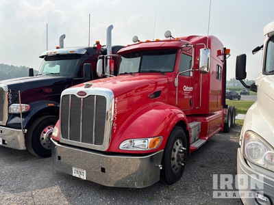 2015 Peterbilt 386 6x4 T/A Sleeper Truck Tractor (Glider Kit)