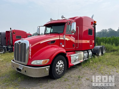2015 Peterbilt 386 6x4 T/A Sleeper Truck Tractor (Glider Kit)