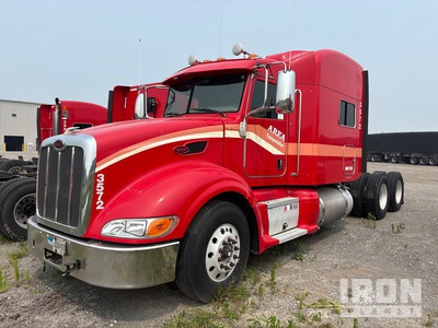 2015 Peterbilt 386 6x4 T/A Sleeper Truck Tractor (Glider Kit)