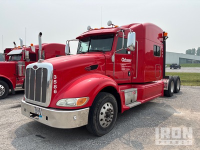 2015 Peterbilt 386 6x4 T/A Sleeper Truck Tractor (Glider Kit)