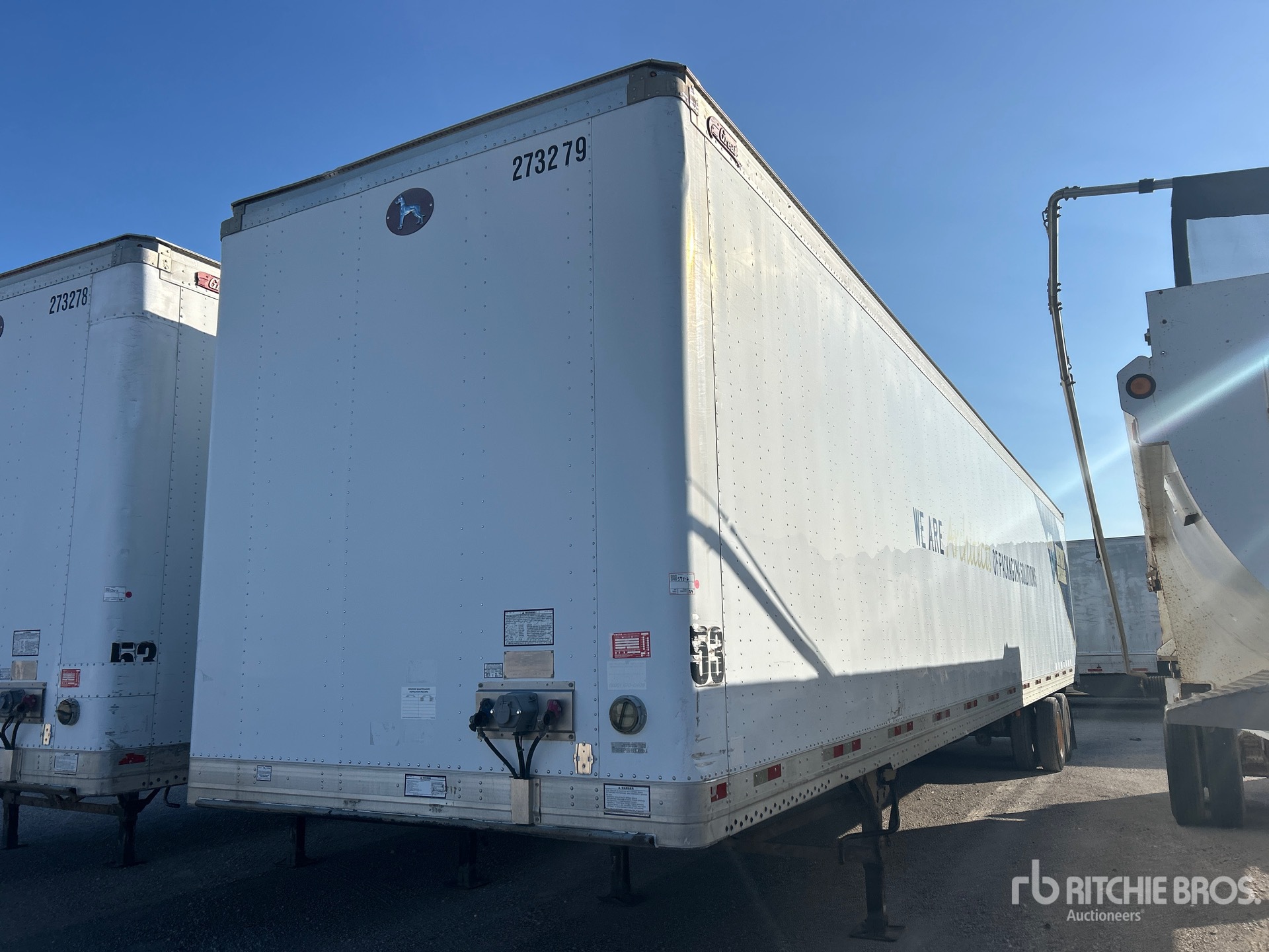 2011 Great Dane P01-1314-22053 53 ft x 102 in T/A Van Trailer
