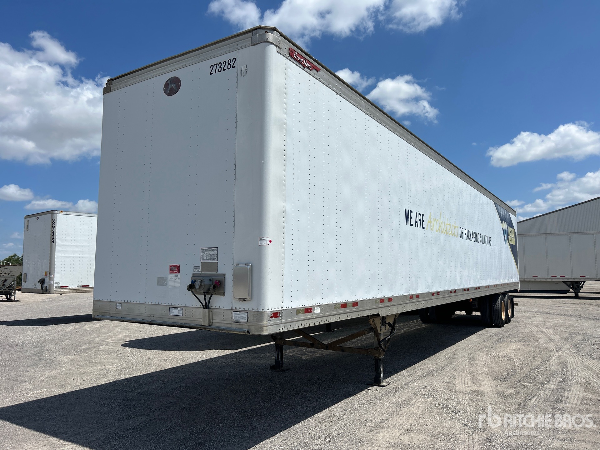 2011 Great Dane P01-1314-22053 53 ft x 102 in T/A Van Trailer
