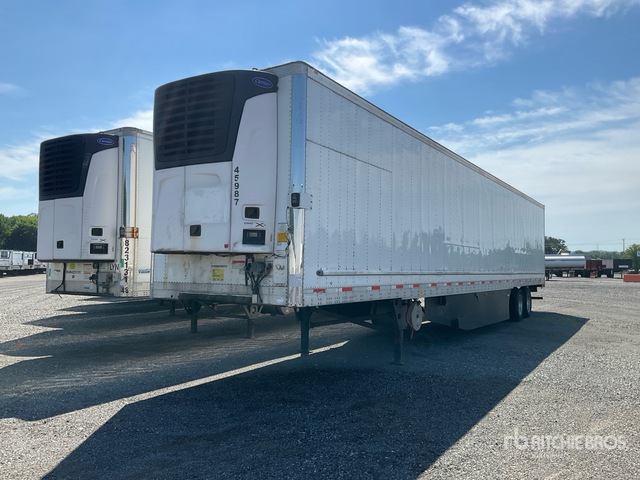 2017 Utility VS2RA 53 ft x 102 in Sliding T/A Curtain Side Refrigerated Trailer