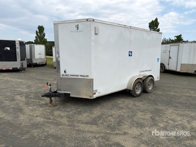 14 ft T/A Remorque fermée