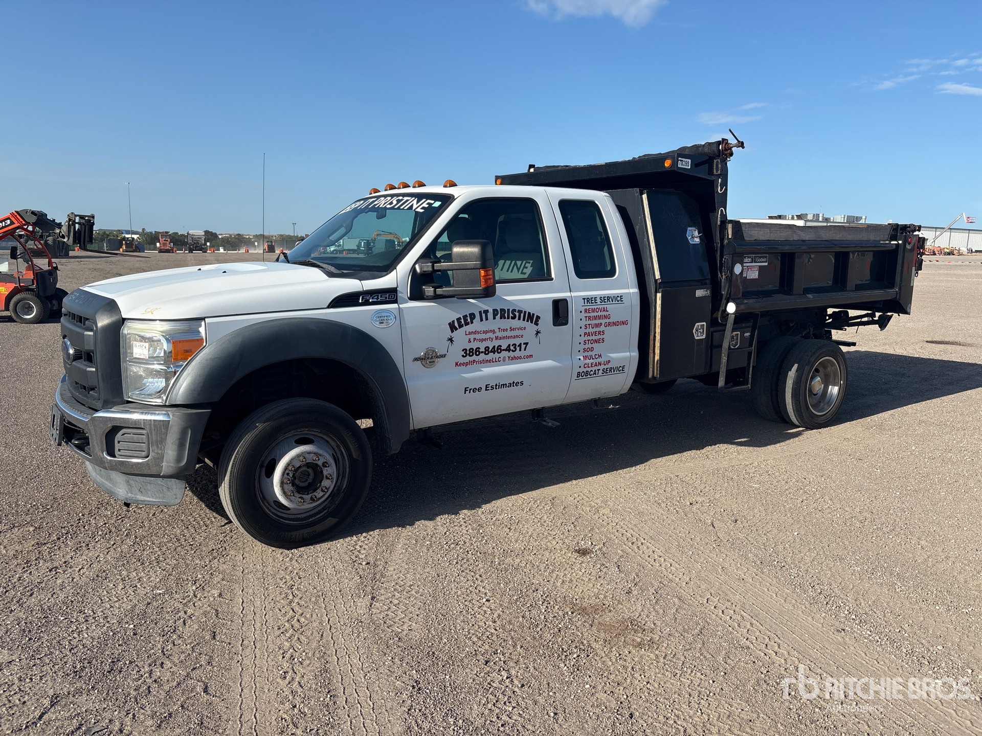 2016 Ford F-450 XL 4x4 Extended Cab Dump Truck