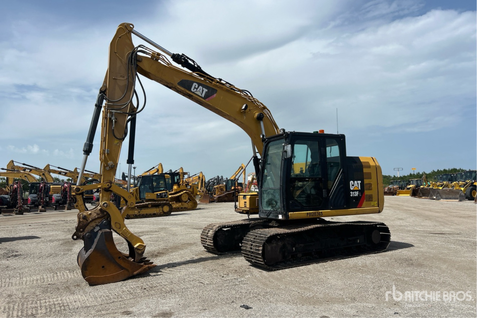 2018 Cat 313F L Tracked Excavator