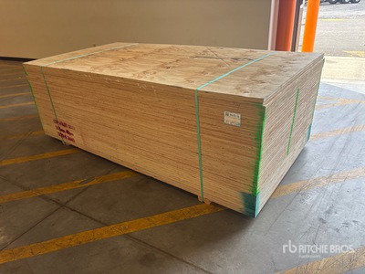 Quantity of (40) 4 ft x 8 ft 3/4 in. CSP/DFP No Stamp Sperrholz (Unused)