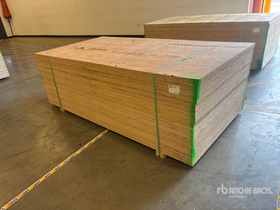 Quantity of (40) 4 ft x 8 ft 3/4 in. CSP/DFP No Stamp Sperrholz (Unused)