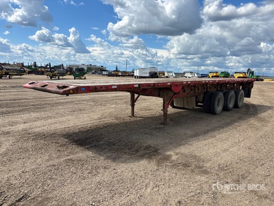 2008 Doepker PT11466S Tri/A Flatbed Trailer