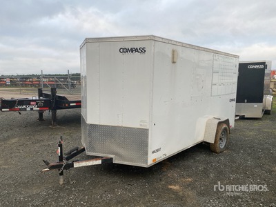 Novae 12 ft S/A Enclosed Trailer