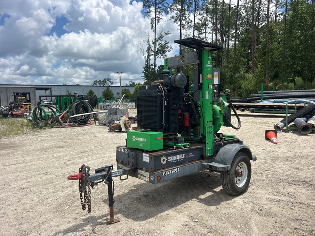 2018 Atlas Copco PAS 150 HF T4F Trailer-Mounted Water Pump