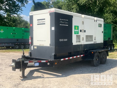 2015 ATLAS COPC QAS600 571 kVA Mobile Generator Set