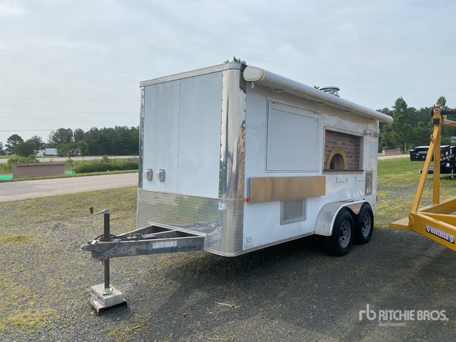 2023 Rock Solid 14 ft x 7 ft T/A Kitchen Trailer