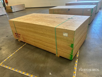 Quantity of (40) 4 ft x 8 ft x 3/4 in CSP/DFP No Stamp Madera contrachapada (Unused)