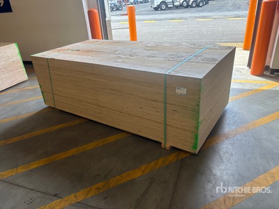 Quantity of (40) 4 ft x 8 ft x 3/4 in CSP/DFP No Stamp Madera contrachapada (Unused)