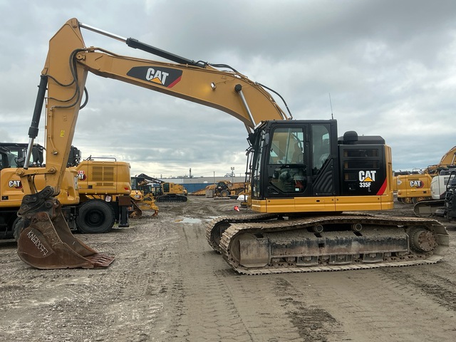 2017 Cat 335F L CR Tracked Excavator 2017 Cat 335F L CR Tracked Excavator