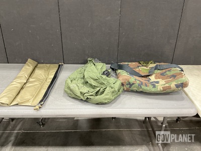 (3) Flyer’s Helmet Bags, (39) Waterproof Pack Liners & Assorted Items