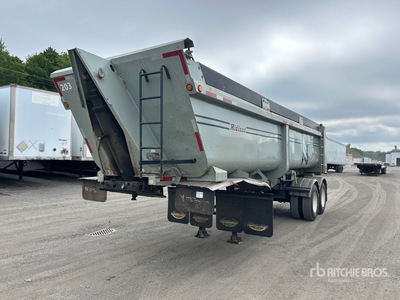 2001 Midland Sk2400 27 ft T/A End Dump Trailer