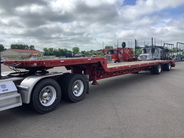 2008 Maurer 53 ft T/A Single Drop Equipment Trailer