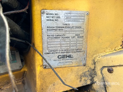 1999 Gehl DL10H55 Telehandler