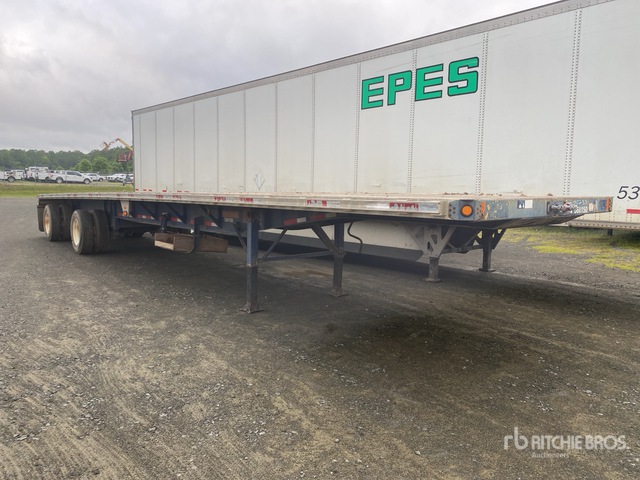 2008 Fontaine IFTW88048 48 ft T/A Flatbed Trailer