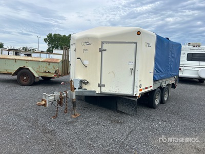 2010 JL Leclerc 12 ft T/A Enclosed Trailer