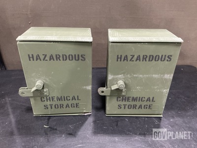 (2) Accessories Stowage Boxes