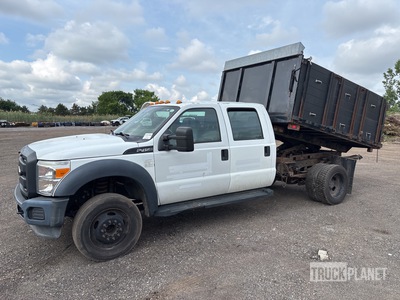 2018 Ford F-450 XL 4x2 Crew Cab Camión plataforma volquete