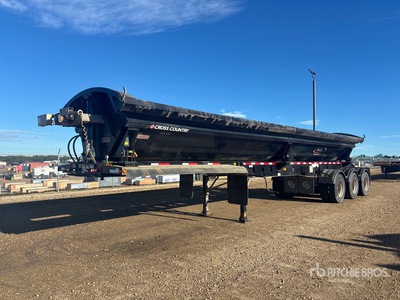 2023 Cross Country 38 ft Tri/A Side Dump Trailer
