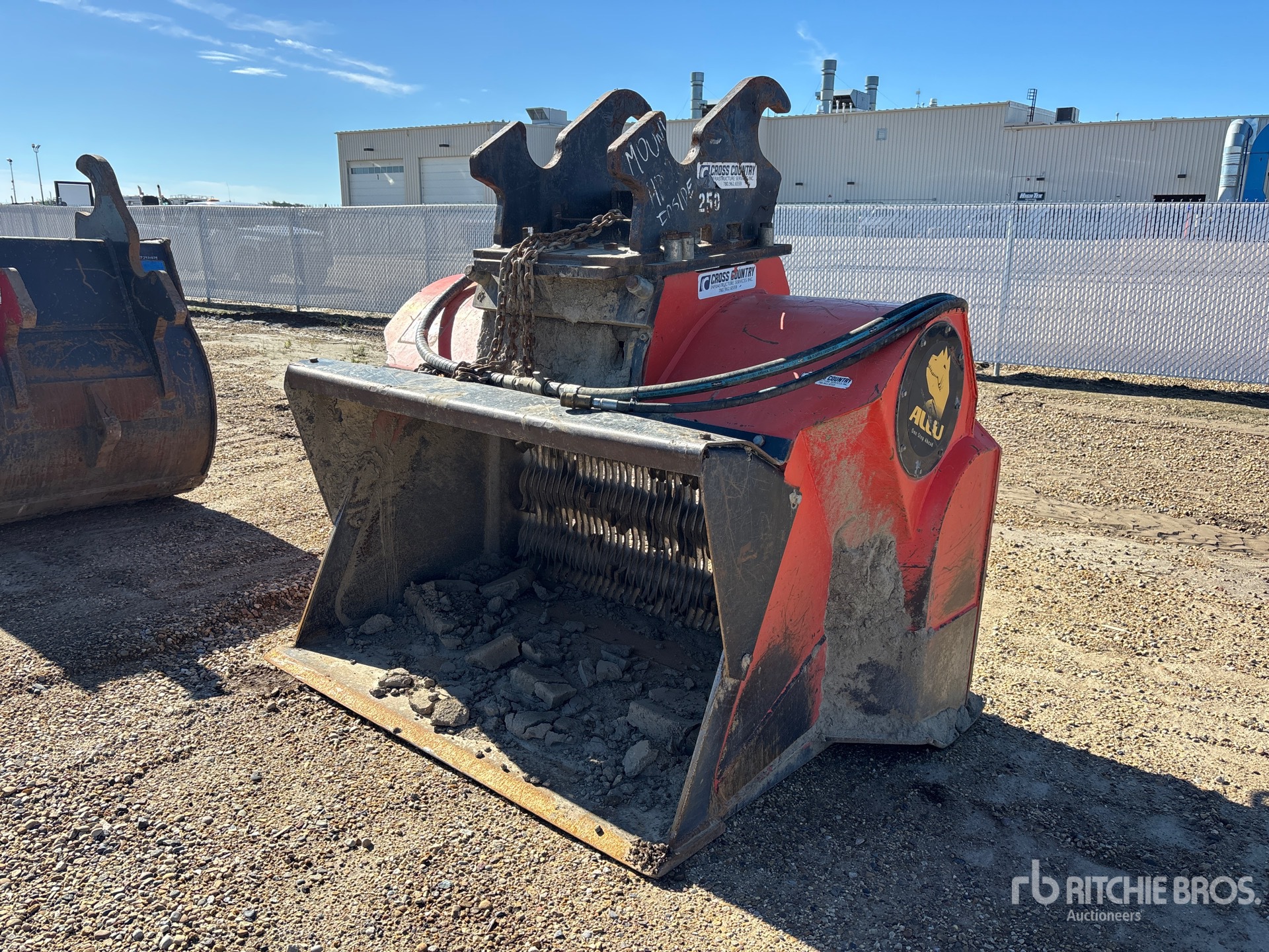 2017 Allu DH 3-17 68 in Q/C Excavator Screening Bucket - Fits Komatsu PC290LC