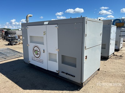 2018 Eco Power CIPR-105-Z 126 kW Skid-Mounted Stand-By Generator Set